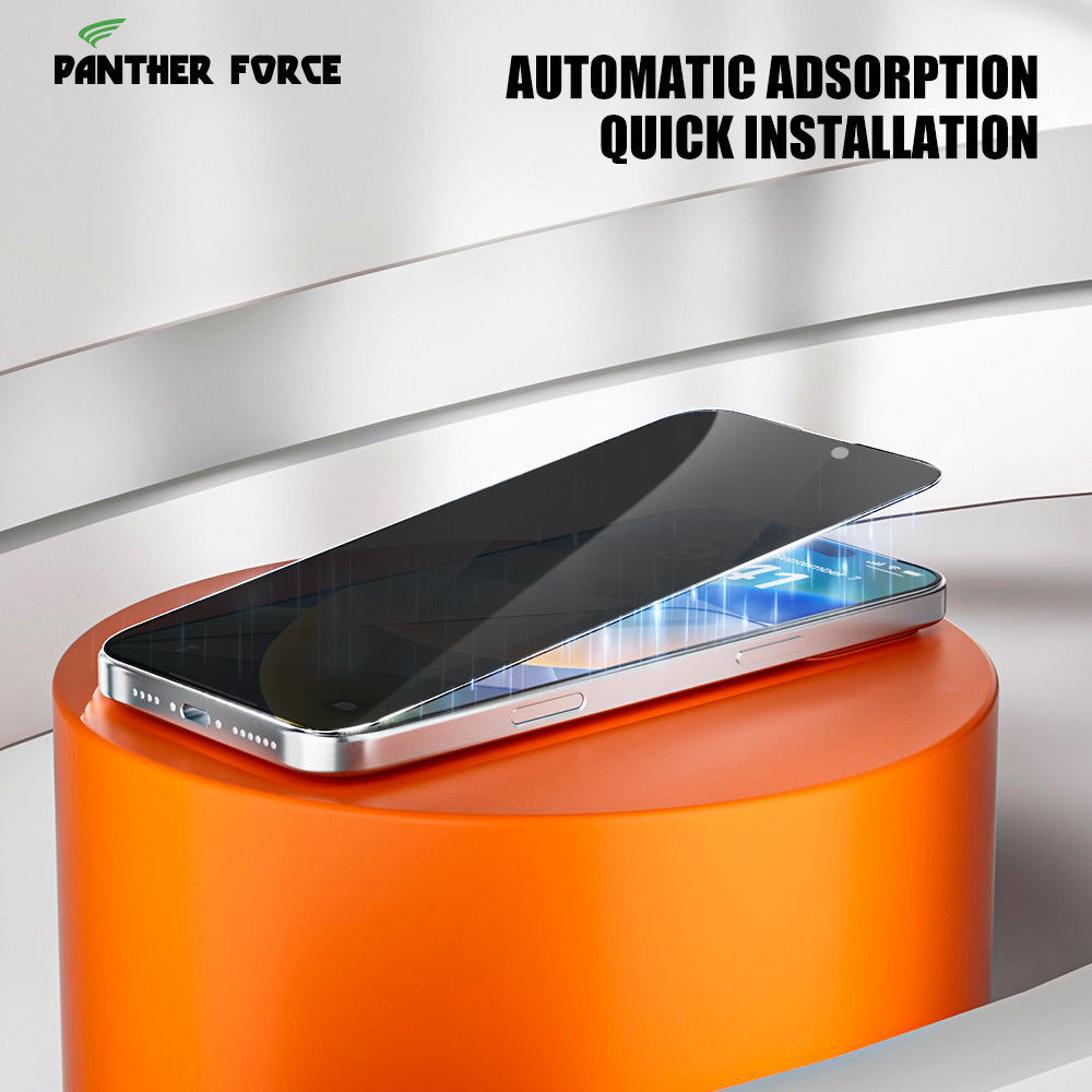 PANTHER FORCE ANTI-SHOCK SCREEN PROTECTOR WITH PRIVACY FOR iPHONE 16 PANTHER FORCE ANTI-SHOCK SCREEN PROTECTOR WITH PRIVACY FOR iPHONE 16